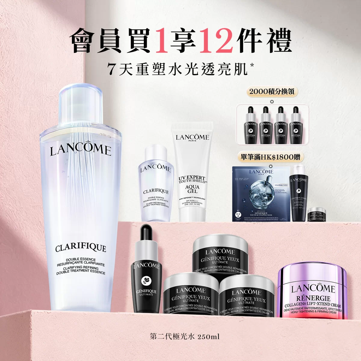 第二代極光水250ml套裝