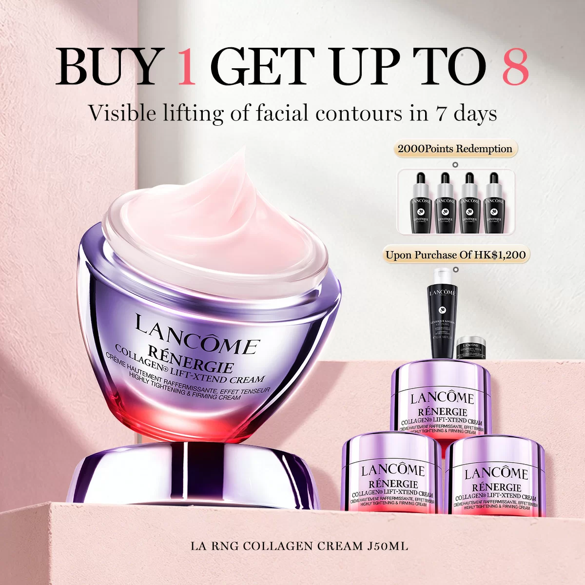 Rénergie Collagen Lift-Xtend Cream 50ml Set