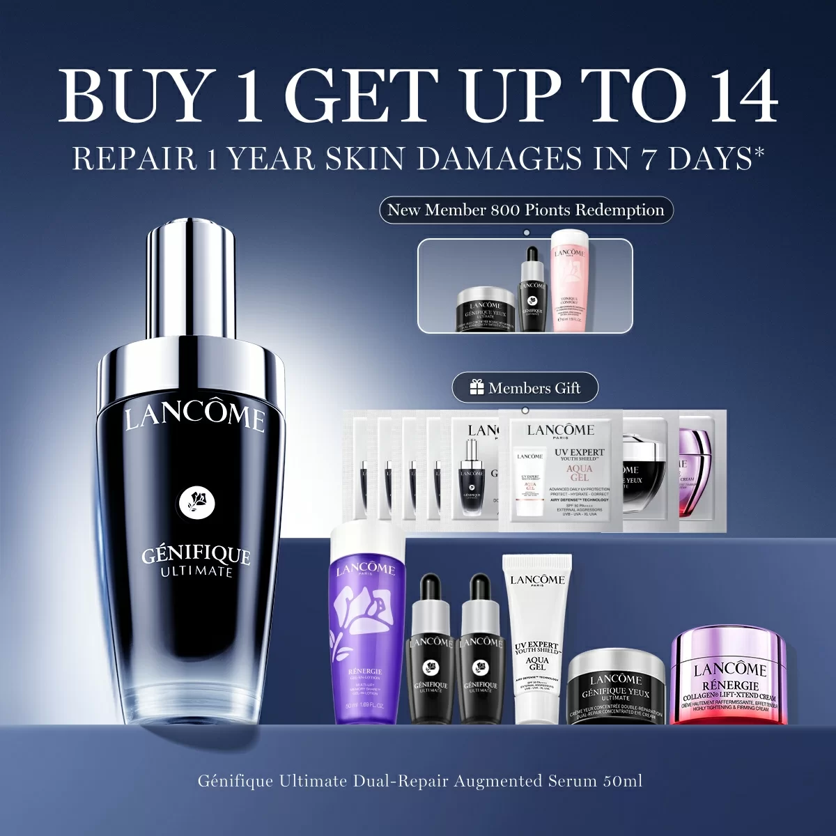 New Génifique Ultimate Serum 50ml Set