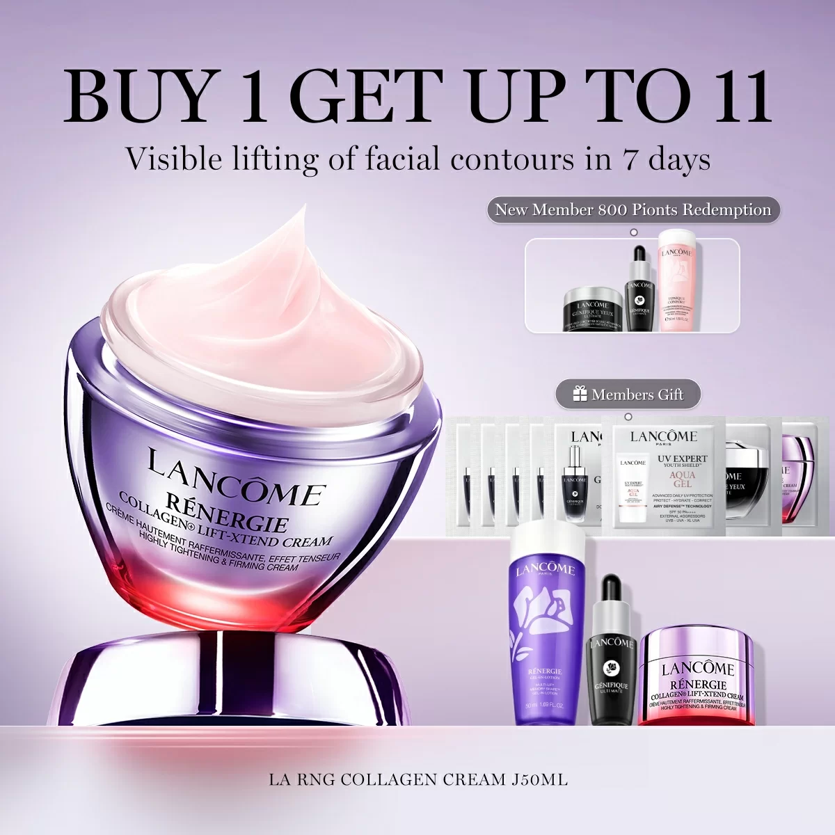 Rénergie Collagen Lift-Xtend Cream 50ml Set
